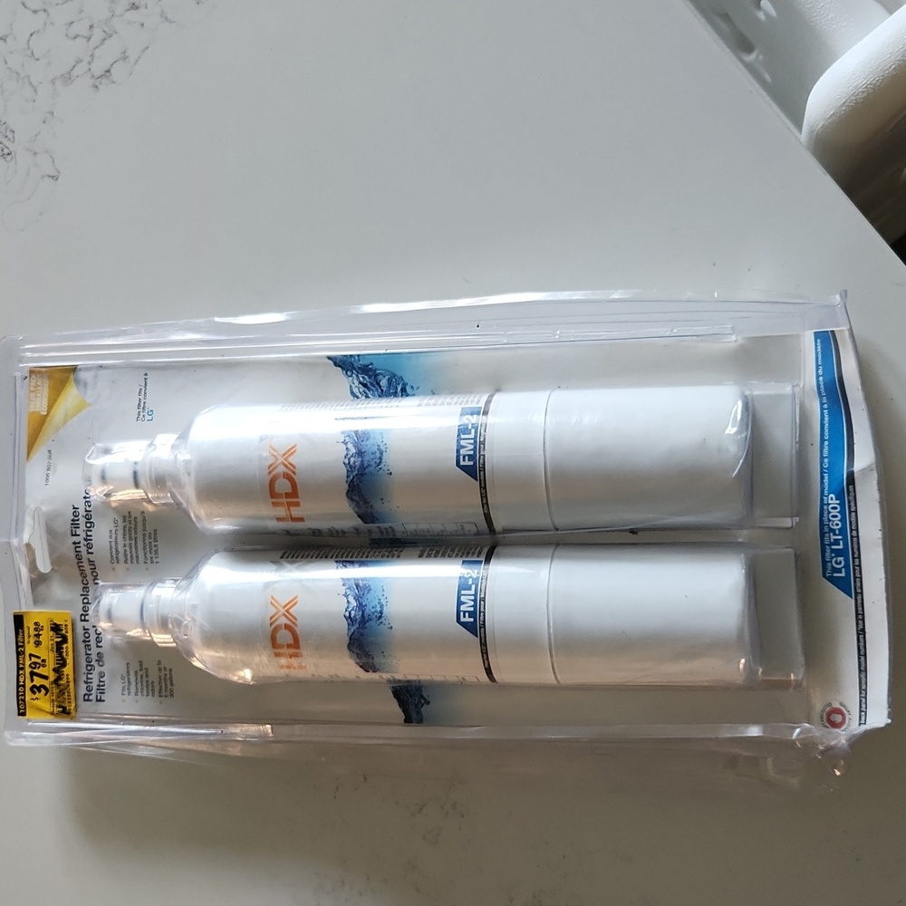 NWT HDX Refrigerator Replacement Filters